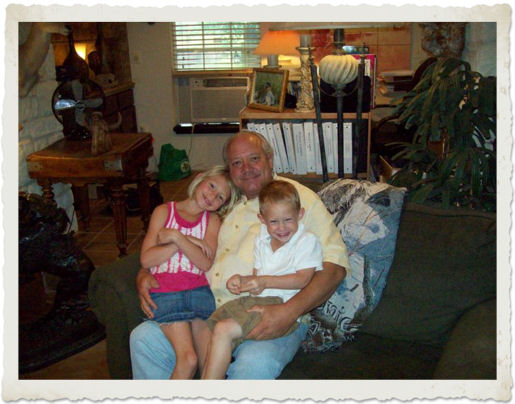 Grandpa Evans Weaver - Grandchildren
